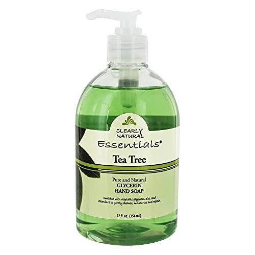 Clearly Natural Liquid Soap With Pump Tea Tree - 12 Fl Oz #TOP22