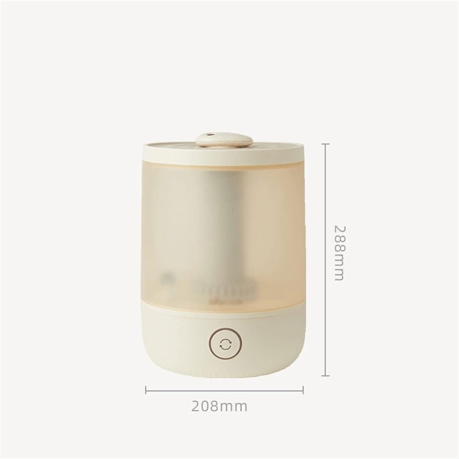 per Uso Domestico Due Livelli di Nebbia Regolabili, l'unità Premium Dura Fino a 16 Ore Umidificatori for Camera da Letto