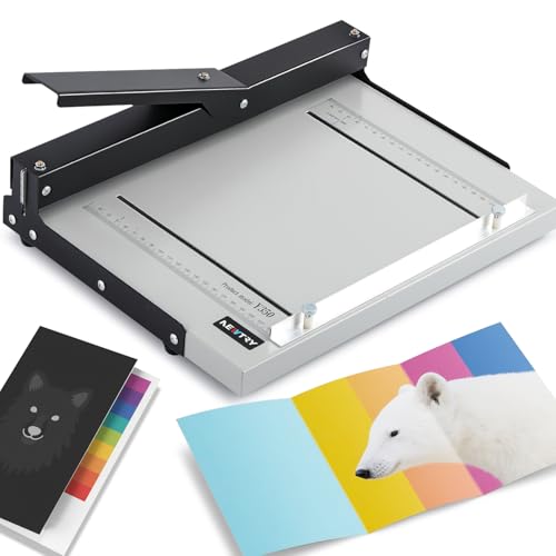 NEWTRY 紙折り機 マーキングプレス機 手動 折り目つけ機 折り目付けツール インデントマシン 折り目 351mmまで 紙 スジ入れ 業務用 省力設計 軽量 半分折り 三つ折り A3 A4 パンフレット、表紙、郵便物、取り扱い説明書など用