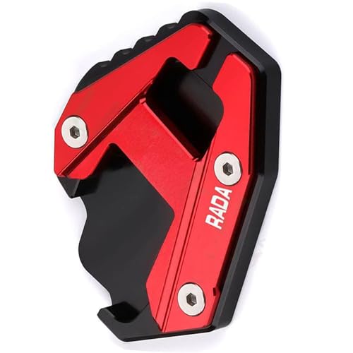 Béquille latérale pour Ducati Multistrada V4 S 2021-2023 plaque d'agrandissement moto Rosso
