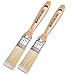 2 Pack - 1" Wide HIGHLINE Premium Bristle Paint Brushes