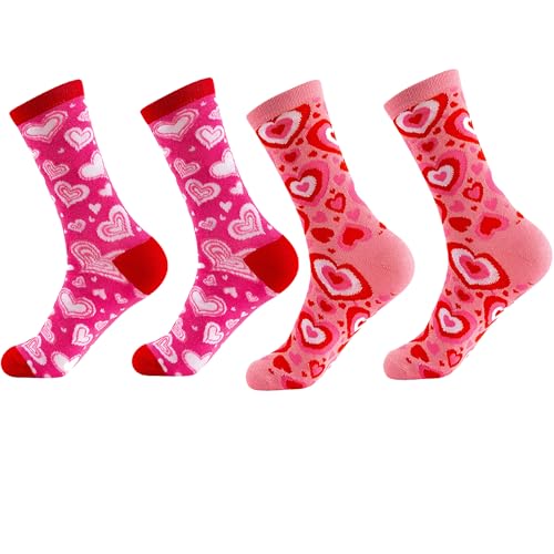Image of Buffalo-Plaid-Cotton-Socks - Check Crew Socks Hiking Casual Warm Socks 2-pairs Fit for women