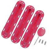 Chaque lot comprend un boîtier d'ailerons, des vis et une aileron pour une installation facile et pour tout look de surfeur pour améliorer leur équipement