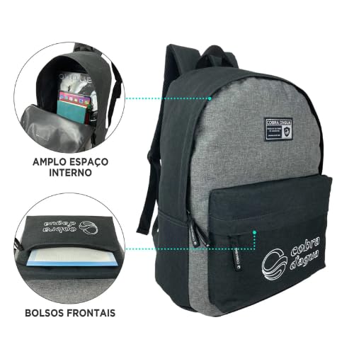 Mochila Juvenil Kailua Poliéster Cobra D'água CDM102U09