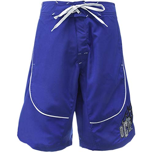 Orange County Choppers OCC - Flame Logo Board Shorts - 38 Blue