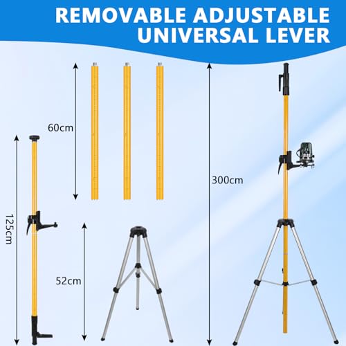 Trépied laser de 4,2 m pour en finir avec les alignements de plafond instables - 3