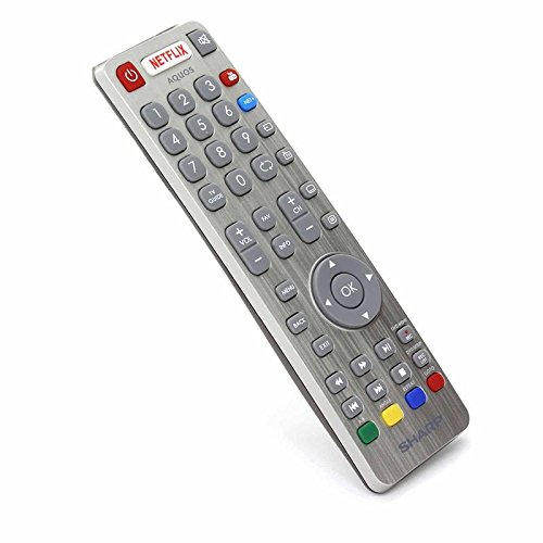 ALLIMITY SHW/RMC/0116 – Telecomando Universale Sostitutivo Per TV Sharp Aquos 3D, HD, LCD, LED E Smart TV Con Tasti Netflix E Youtube