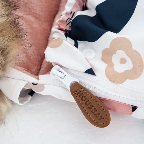Housbay Baby Stroller Bunting Bags Stroller Footmuff Universal Sleeping Bag Winter Outdoor Hooded Bunting Bag Windproof And Water-Resistant Suitable Below 5 ℃ thumb #3