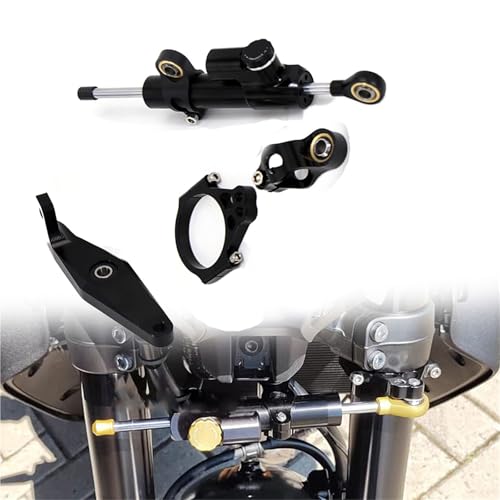 Amortisseur de direction pour Yamaha MT-09 2021-2022-2023 kit montage Nero