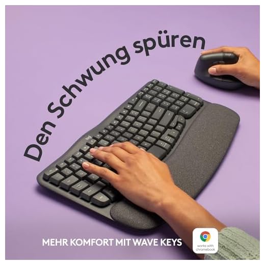 Logitech Wave Keys kabellose Tastatur