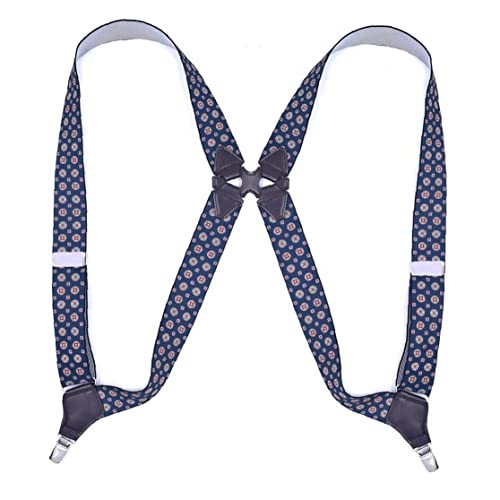 Mode Bretels Voor Mannen Side Clip Stijl Elastische Hip-clip Broek Bretels X-Back Verstelbare Bretels Geschenken - Afbeelding 3