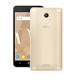 König Design Handyhülle kompatibel mit Wiko Jerry 2 Silikon Hülle Hülle Sturzsichere Back-Cover Handyhülle - Transparent