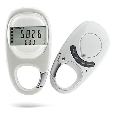 SOOTOP Digitaler 3D-Schrittzähler, tragbarer Schrittzähler Cover