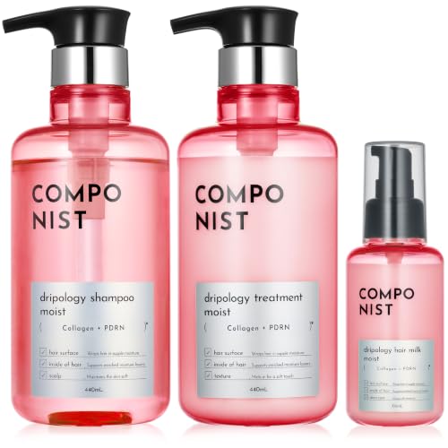 COMPONIST(�R���|�j�X�g) �h���|���W�[���C�X�g �V�����v�[ �w�A�g���[�g�����g �w�A�~���N 3�_�Z�b�g �u���[���������E�̍��� | 4��̃R���[�Q�� PDRN�z�� ����� ���� �L����P�A �Z�����邨���ێ� �є���C���� �L���[�e�B�N���P�A����