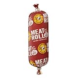 Happy Howie's Soft Meat Roll Treat - Soft Dog Food Beef Rolls, High Protein, Natural Ingredients, for All Dogs, Made in USA - Beef, 7 Oz (Pack of 1)