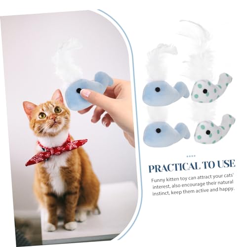 BESPORTBLE 4 Pçs Brinquedos Para Gatos Brinquedos Para Gatinhos Brinquedos Para Mastigar Gatos Brinq