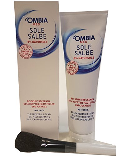 1 x 150 g. Ombia Med Sole Salbe + grossem Kosmetikpinsel Cover