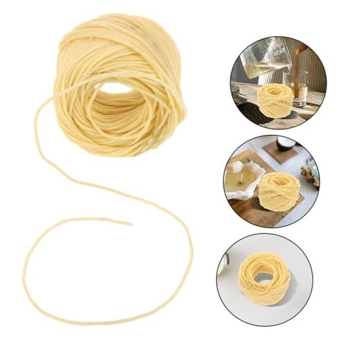 Pabilos para velas de fibra de lino 2mm, 2 rollos de 30m miniatura 7