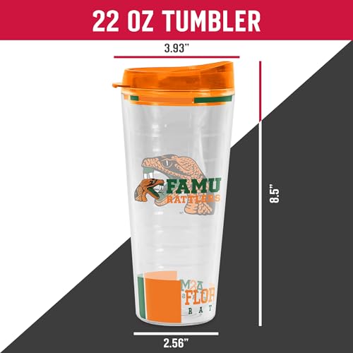 Image of Rico Industries NCAA Double Wall Tritan Tumbler 16oz or 22oz
