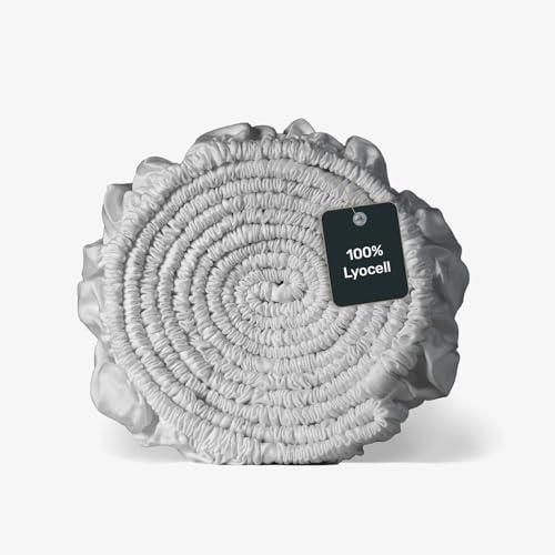 Bedtime Bambus-Bettwäsche Set 135x200, 1 Kissen-Bezug 80x80, zweifarbig: Anthrazit/Weiß, kuschelig weiche Wendebettwäsche