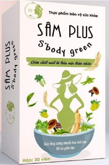 TM Pharma Sâm Plus S'body Green