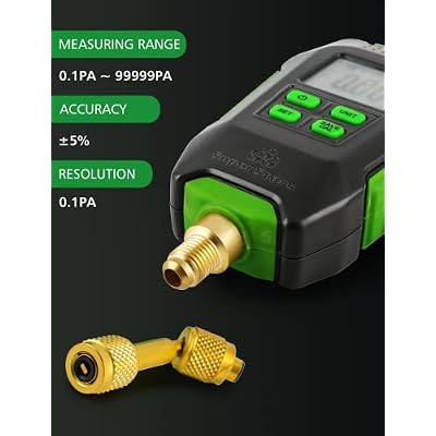 Digital Vacuum Gauge and Manifold Gauge