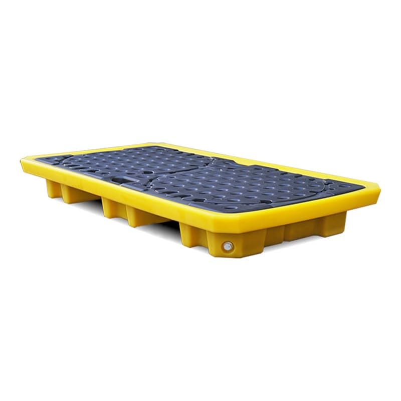Plateforme de rétention modulaire empilable pour fûts d'huile