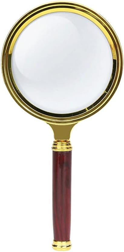 Large Magnifying Glass Magnifier Lens Reading Map Jewelry Loupe 10X