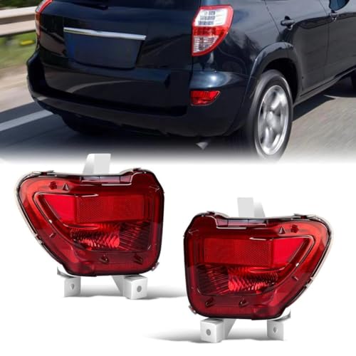 Feux de réflecteur pare-chocs arrière pour RAV4 2005-2012 sans ampoule arrière