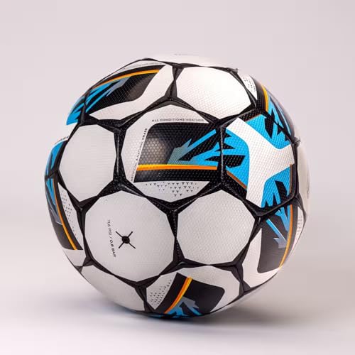 Image of Decathlon Club Ball Resist Size 5, Hybrid Technology, Rubber Coating (White)