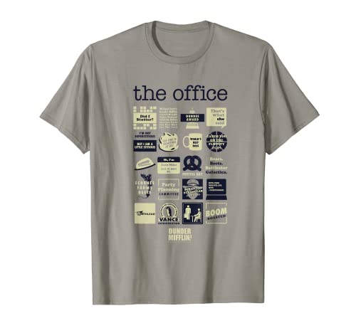 The Office Quote Mash-Up - Camiseta oficial Camiseta