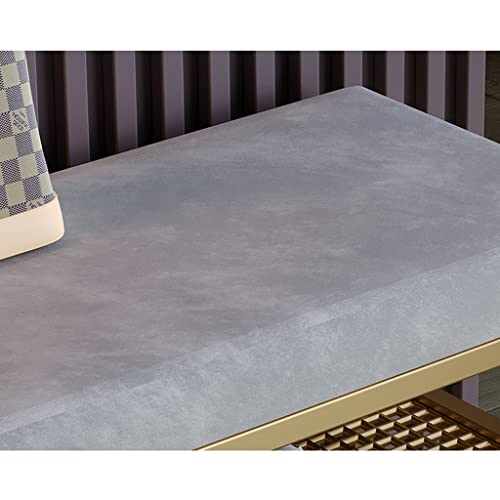 Banc à chaussures avec coussin doux et étagère de rangement pour entrée - 8