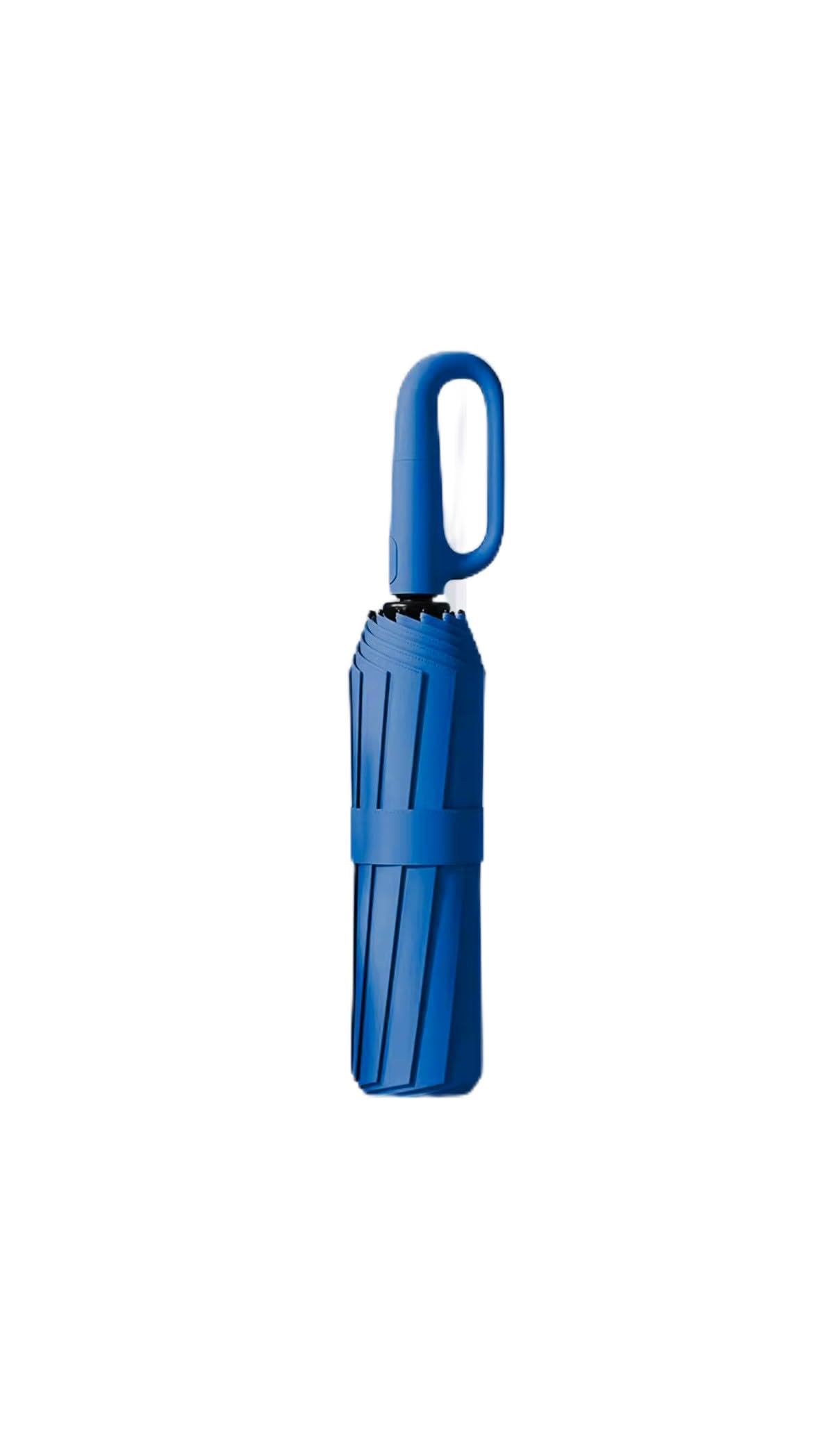 Navy Auto Open Close Umbrella (Navy)