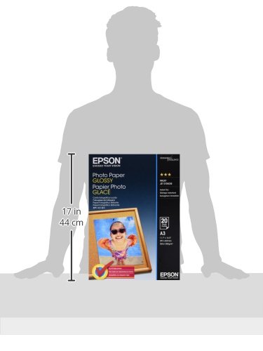 Amazon | エプソン 写真光沢紙 A3 | フォト用紙 | 文房具・オフィス用品
