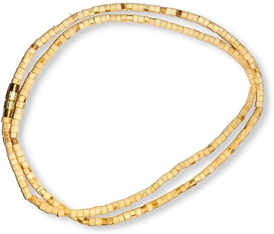 Tulsi Mala Double Round for Neck – Natural Sacred Tulsi Wood Beads – Spiritual Japa Mala for Meditation, Puja & Bhakti – Hindu Religious Wear – The Berg Peak