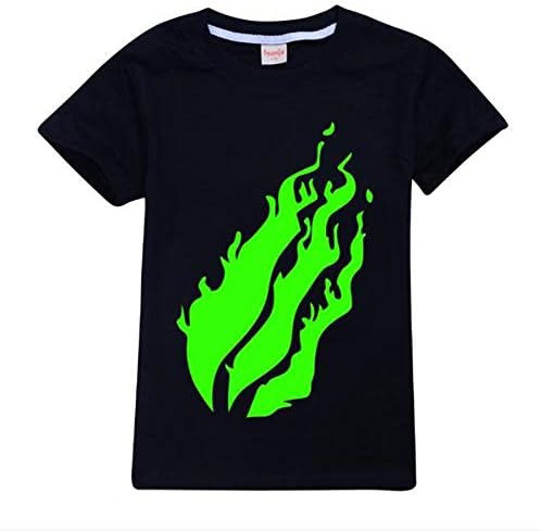 Preston Playz prestonplayz Gamer Flame T-shirt Tee top for Kids children