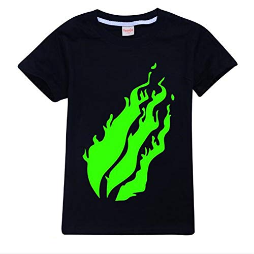 Preston Playz prestonplayz Gamer Flame T-shirt Tee top for Kids children
