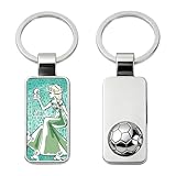 [リヴモアーム] アナと雪の女王 キーホルダー 鍵掛け飾り キーリング 車の キークリップ 多機能 バックパックの装飾品 カラビナ 車用キーチェーン 紛失防止 車 自転車 家の鍵 お土産 ギフト