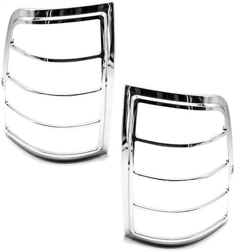 Triple Chrome Tail Light Cover (Just Overlay Stick on) for Dodge Ram 1500 2009-2017 / Ram 2500 2010-2016 / Ram 3500 2010-2016