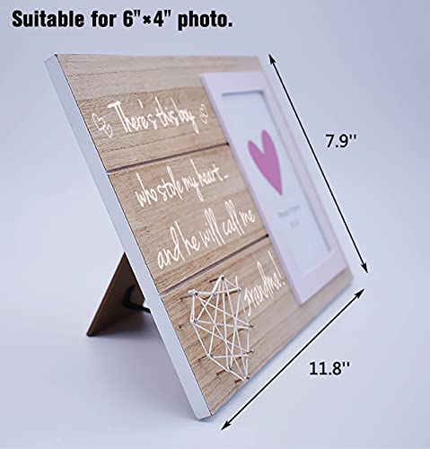 So There's This Boy Who Stole My Heart,And He Will Call Me Grandma - Picture Frame Gift For New Grandma - First Grandchild Photo Frame Gift For Mom Mother #TOP2