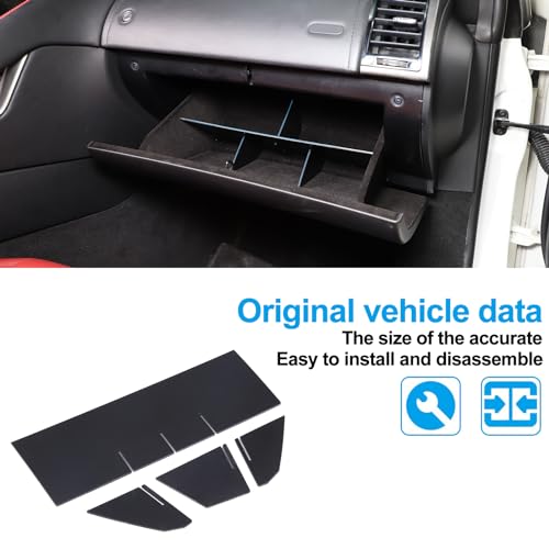 Organizador para guantera ABS negro miniatura 6