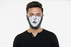 Half Face Neoprene Ski Mask W/Halloween Designs. Great Protection While Riding Motorcycles, Dirt Bikes, ATV's, Waverunners & Skiing. Breathable Fabric w/Nose cut out. Adjustable (Blk Tears)