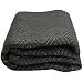 Supreme Mover Moving Blanket | 72 inch x 80 inch Heavy Duty Black and White Moving Pad| 7.5 pounds each (90 pounds per dozen) | 1 Blanket