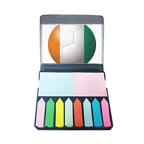 Boîte à marque-page Côte d'Ivoire : le cadeau idéal avec drapeau national football
