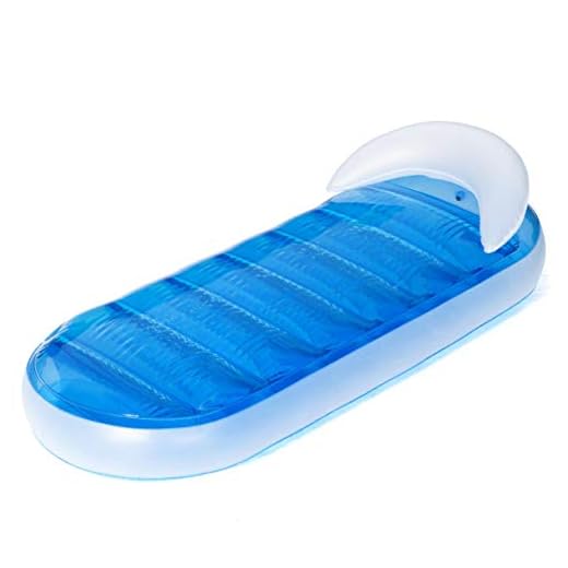 Bestway 43237 - Colchoneta Hinchable Rellena De Agua Poolside 181X87 Cm