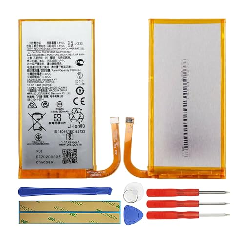 Duotipa JG30 battery Compatible with Moto G7 XT1962-1, XT1962-4,XT1962-6,XT1962-5 with Repair Tool Kit