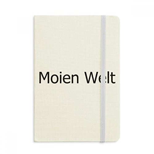 Couverture rigide classique carnet Luxembourg DIYthinker, un magnifique journal A5 multicolore