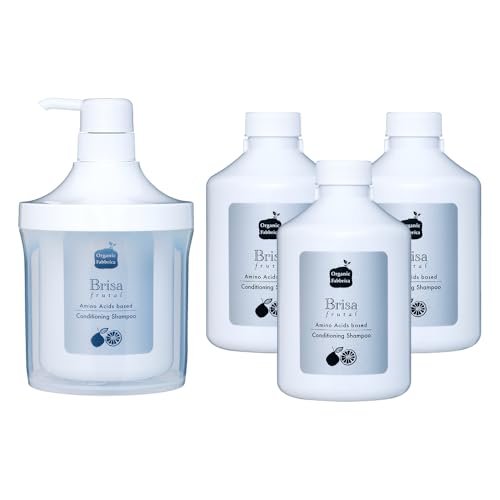 ブリッサフルータル ノンシリコンシャンプー(500mL×1本、詰替え500mL×3本)