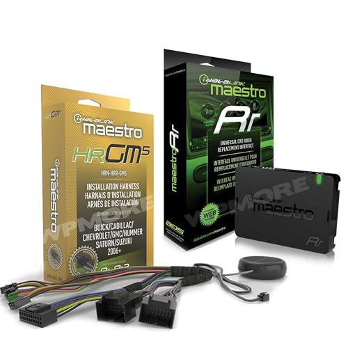 ADS-MRR + HRN-HRR-GM5 Plug & Play Installation Harness for Select General Motors Vehicles 2006 & UP