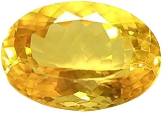 12.65 Carat 13.25 Ratti Original Certified AAA++ Quality Natural Citrine Sunela Stone Gemstone by Lab Certified (K1X)